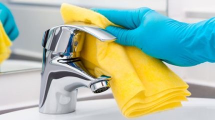 come pulire il bagno